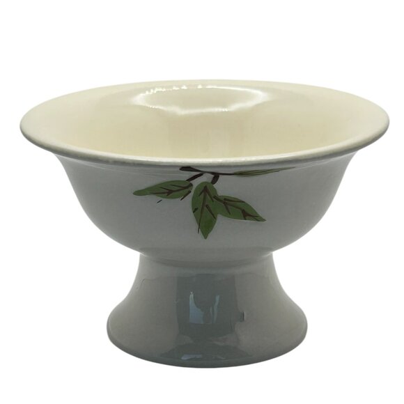 Set of 5 Vintage Weil Ware Brentwood Open Sugar / Dessert Bowls CA Pottery - Picture 5 of 15